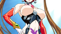 Adorable busty babes and teenage school girl in hentai