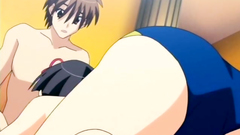 Hot and beautiful anime schoolgirl is a little slut