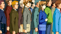 Public fuck in the subway train - hentai cartoon