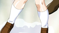 Public fuck in the subway train - hentai cartoon