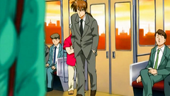 Public fuck in the subway train - hentai cartoon