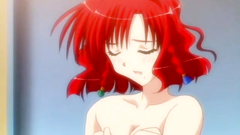 Handsome redhead anime cutie in erotic cartoon