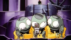 Crazy robots, horny dudes and handsome babes