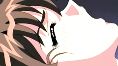 Busty anime girl in stockings gets tortured