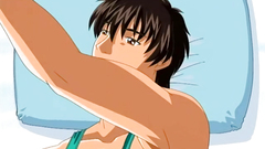 Passionate and beautiful love story with young hentai girl