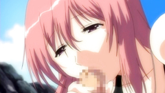 Awesome hentai chicks in sexy lingerie and stockings