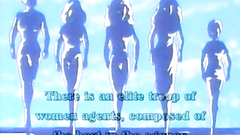 Fantastic hentai cartoon with monsters and sexy girls