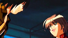 Young and sexy hentai cuties in anime cartoon