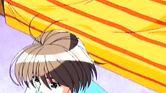 Young and sexy hentai cuties in anime cartoon