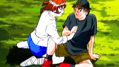 Lovely and young hentai girls in animated cartoon