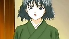 Beautiful brunette girl gets fucked in hentai cartoon