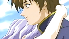 Beautiful brunette girl gets fucked in hentai cartoon