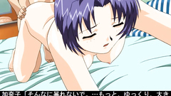 SHort haired babe with nice tits gets real pleasure