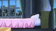 Dramatic love story in animated video cartoon