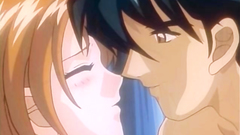 Dramatic love story in animated video cartoon