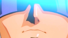 Young and handsome boys and girls in anime cartoon