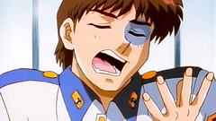 Short haired redhead gal gets into the trouble