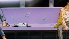 Short haired brunette spreads her legs and gets licked