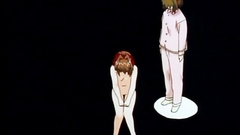 Young and naed girls getting pleasure in hentai cartoon