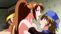 Big titted juicy girl gets gangbanged like a whore