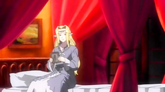 Blonde haired elvish babe gets her tight pussy fucked