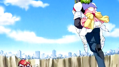 Young and handsome anime girls in hentai cartoon