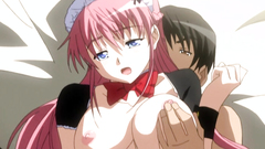 Big breasted sexy girl gets fucked from behind