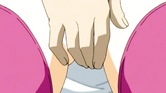 Sweet barely legal teen in pink stockings gets pussy fucked