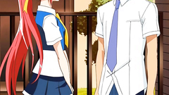 Young schoolgirl in sexy uniform gets fucked