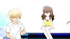 Young teens in anime love story - hentai toon