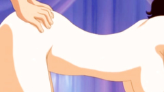 Nice fuck with beautiful babe in hentai cartoon