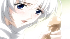 Long legs, sexy stocking and big tits in hentai toon