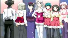 Long legs, sexy stocking and big tits in hentai toon