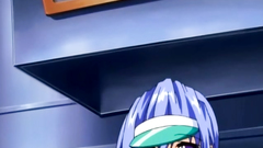 Young hentai girl looks very nice in anime toon