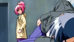 Young hentai girl looks very nice in anime toon