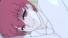 Sexy blonde babe with big beautiful tits in xxx anime