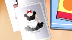 Seductive young hentai maids in sexy uniform