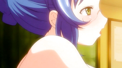 Juicy babe with pink hair fucked from behind