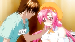 Juicy babe with pink hair fucked from behind