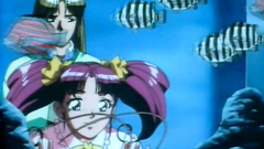 Shy barely legal girl in erotic hentai cartoon