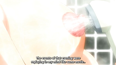 Handsome black haired teen in BDSM cartoon