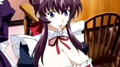 Adorable hentai cutie with big fresh tits in anime toon