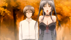 Big breasted hentai girls with long legs in erotic anime clip