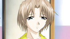 Young and handsome schoolgirls in hentai cartoon