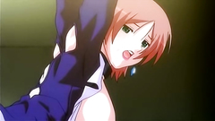 Sexy hentai slut gets jizz covered after some BDSM action