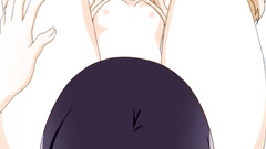 So beautiful and innocent anime teens in erotic toon