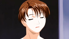 Awesome naked girl and horny hentai creatures