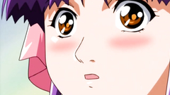 Awesome naked girl and horny hentai creatures