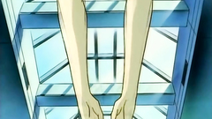 Black haired hentai girl tries to reach the orgasm