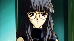 Black haired hentai girl tries to reach the orgasm